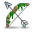 Druid Bow Icon 32x32 png